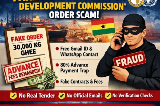 Export Scam Alert: Fake “African Union / UN Development Commission” Order Targeting Indian Exporters