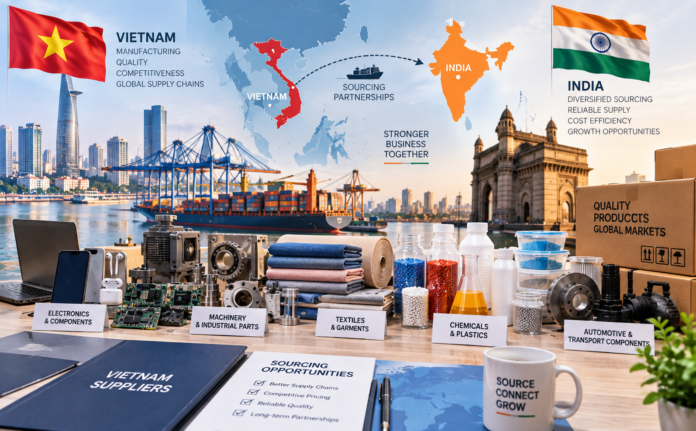Vietnam sourcing market for Indian businesses with products and India–Vietnam trade route
