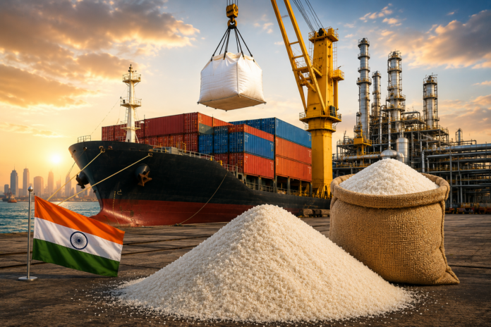 202,550 MT raw sugar import quota opened by DGFT in India