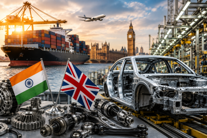 Indian auto components manufacturing and India UK automotive trade