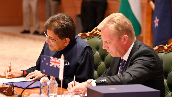 India–New Zealand FTA 2026 connecting Indian exports with the New Zealand market.